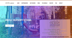 Desktop Screenshot of oriolenurseryschool.com